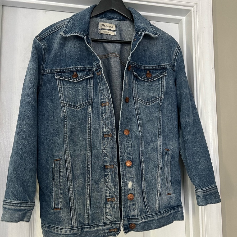 Madewell Oversized Jean Jacket XS